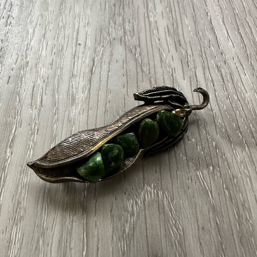 Botanical brooch set
